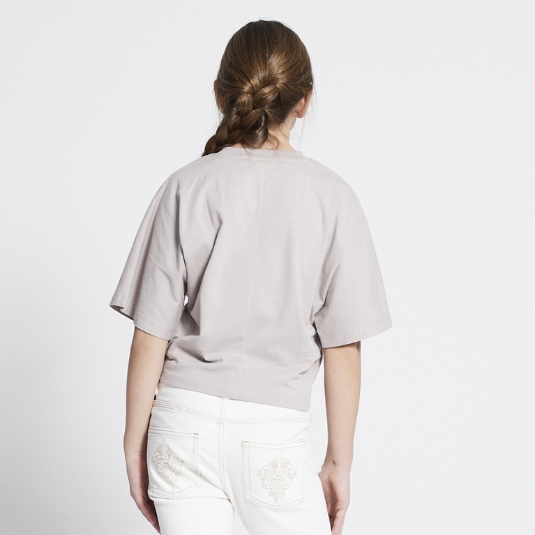Tee top "Emmie star" Beige